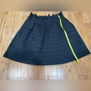 Black skirt with pleated….elastic waist for more comfort